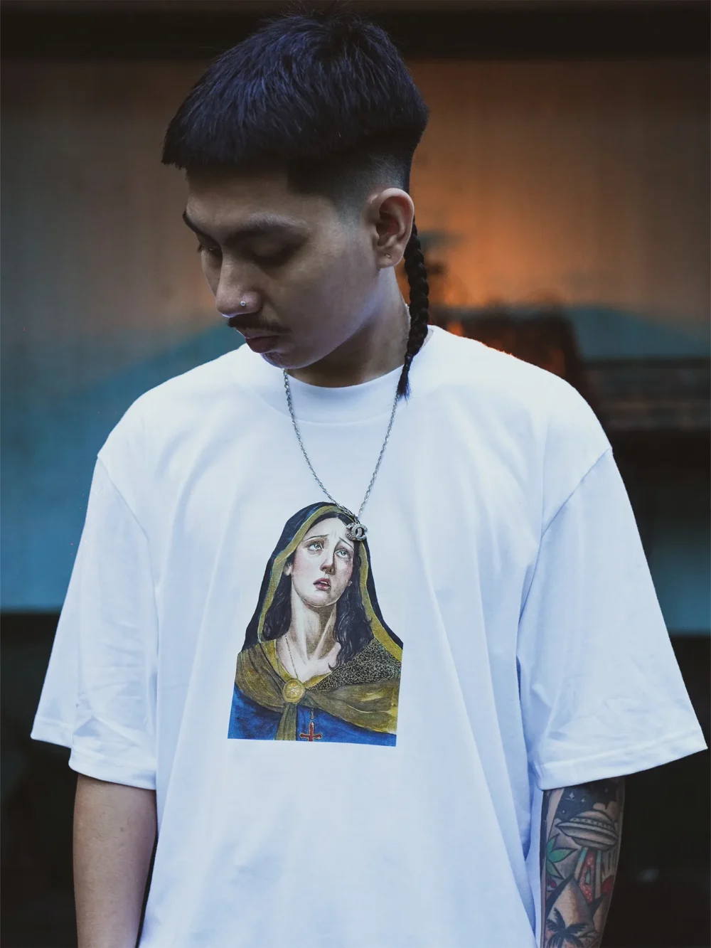 VEIL OF MERCY IN WHITE